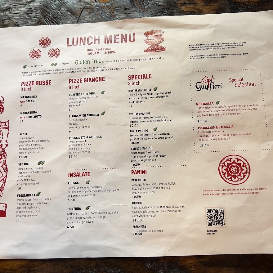 Kesté Pizza e Vino Menu - Image 5